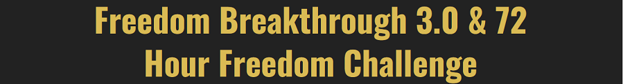 four freedom breakthrough 3.0 learning