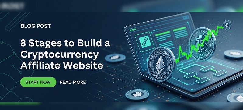 8 Best Stages to Build a Cryptocurrency Affiliate Website